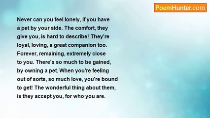 Audrey Heller - The Love Of A Pet