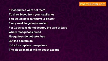 Dr. Ramesh Chandra Mukhopadhyaya - Mosquitoes