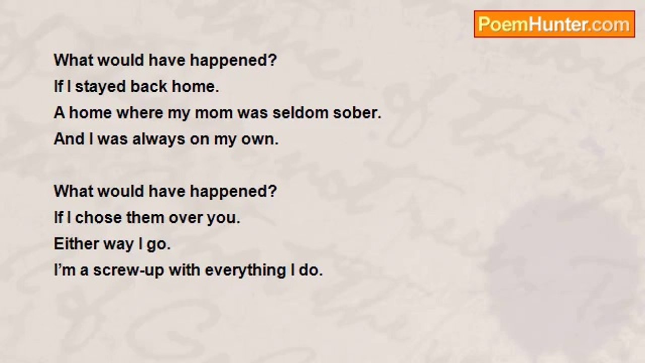 Amanda Miller - What would have happened?