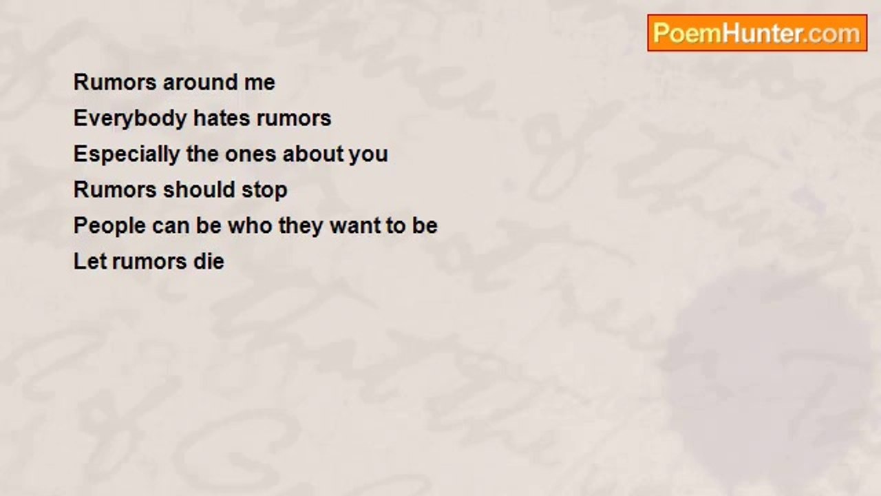 Sheyenne White - RUMORS