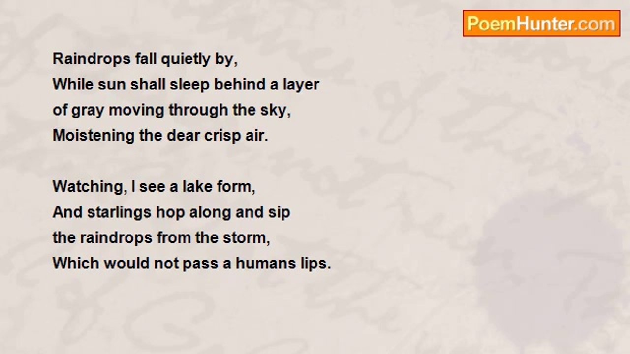 Ciaran Quirke - Raindrops A Necessity?