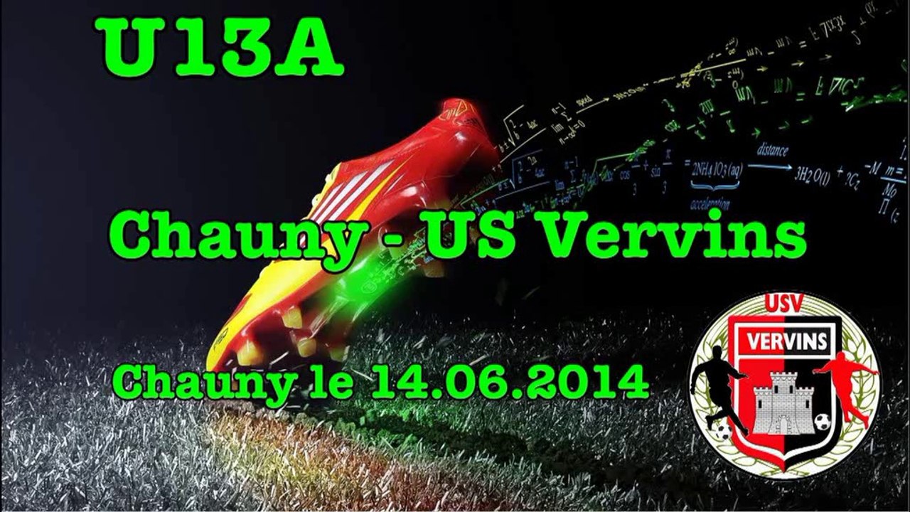 U13A - Chauny-US Vervins - 14.06.2013