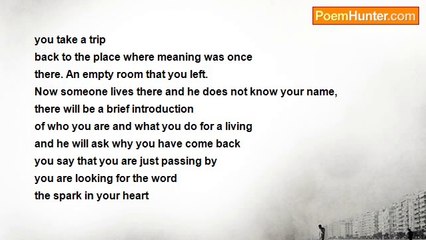 RIC S. BASTASA - visiting something previous