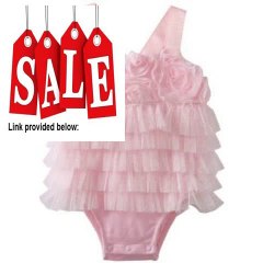 Best Deals Mud Pie Baby-Girls Newborn Chiffon Rosette Bubble Review