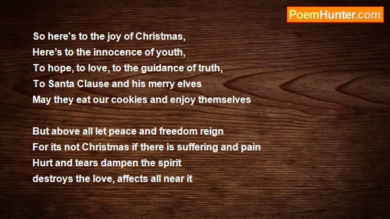 Jennifer Romero - Christms Card poem