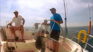 Virée en voilier le KARABANE dans la Magnifique rade de MARSEILLE le Vendredi 13 JUIN 2014