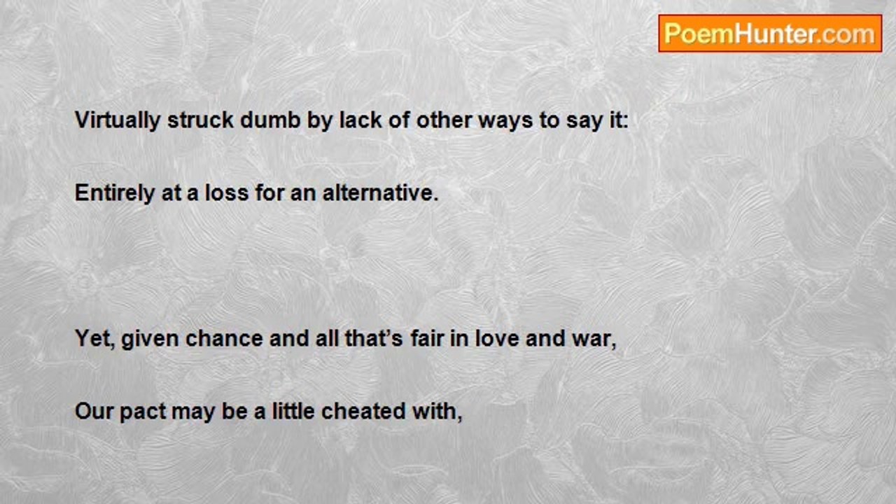 Roy William Gotaas - Acrostic Declaration