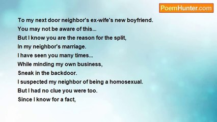 Lawrence S. Pertillar - PS...I Am Not a Nosey Person!