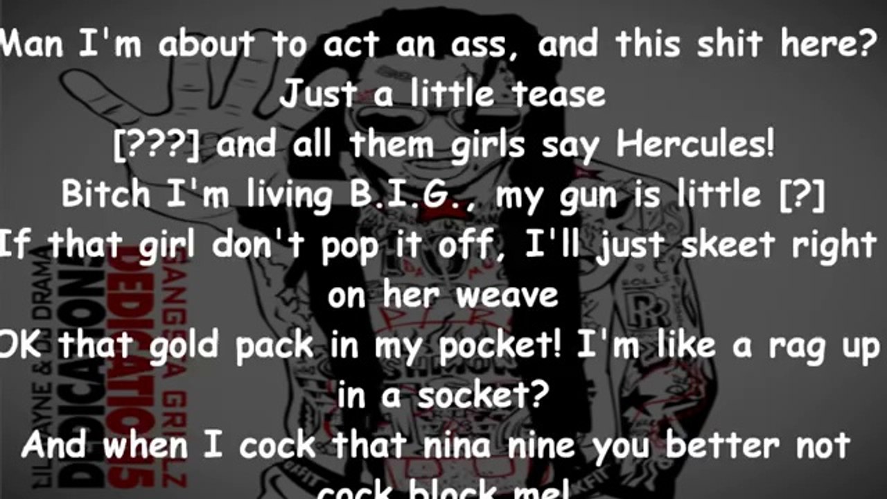 Lil Wayne - Before Tune Gets Back feat. Lil Chuckee (Lyrics / Paroles)