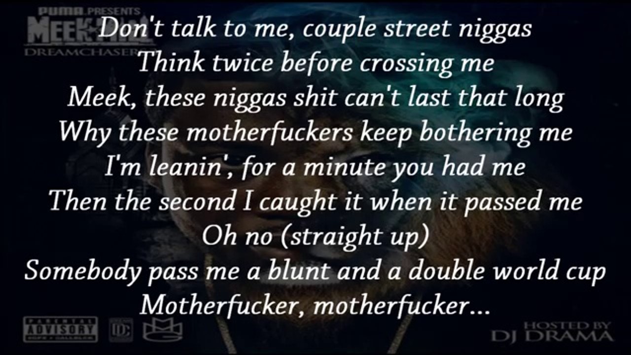 Meek Mill - I'm Leanin' featuring Birdman, Diddy & Travis Scott (Lyrics / Paroles)