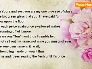 Is It Poetry - selling: my whore