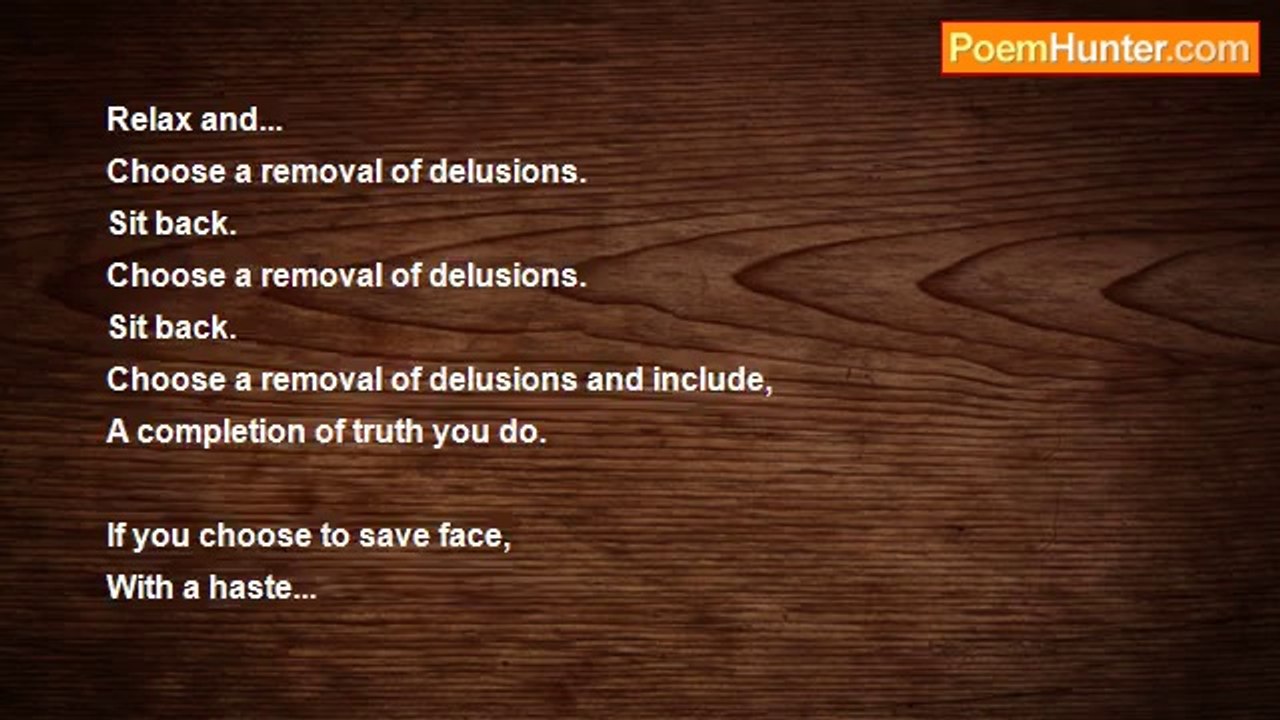 Lawrence S. Pertillar - Choose a Removal of Delusions