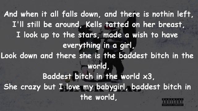 Machine Gun Kelly - Baddest (Lyrics / Paroles)