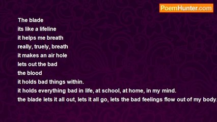 XX. EMO CHICK .XX MRT. - THE BLADE