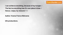 kfm Productions - My hunger... (05 / 12 / 2011 / 20: 06-PM) .