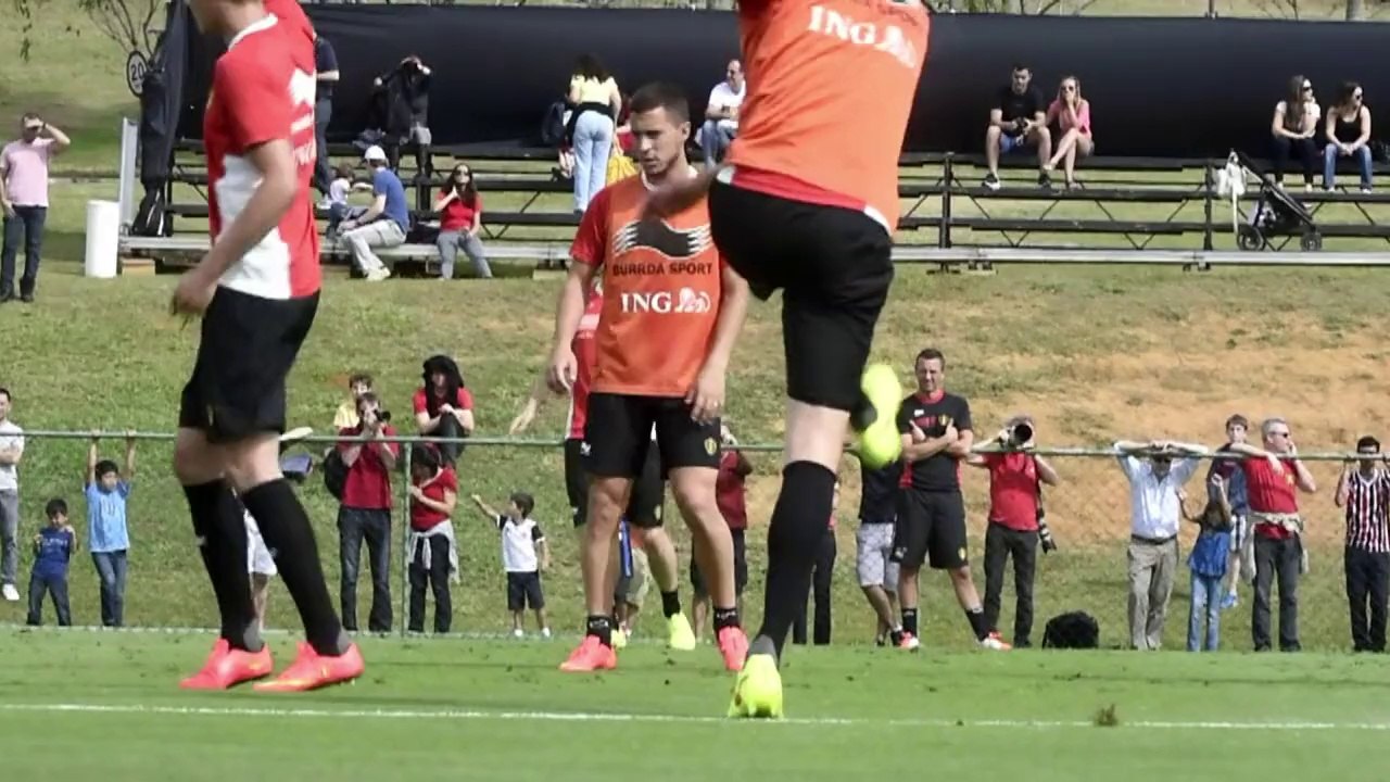 Mondial-2014: la tension monte chez les Diables Rouges belges