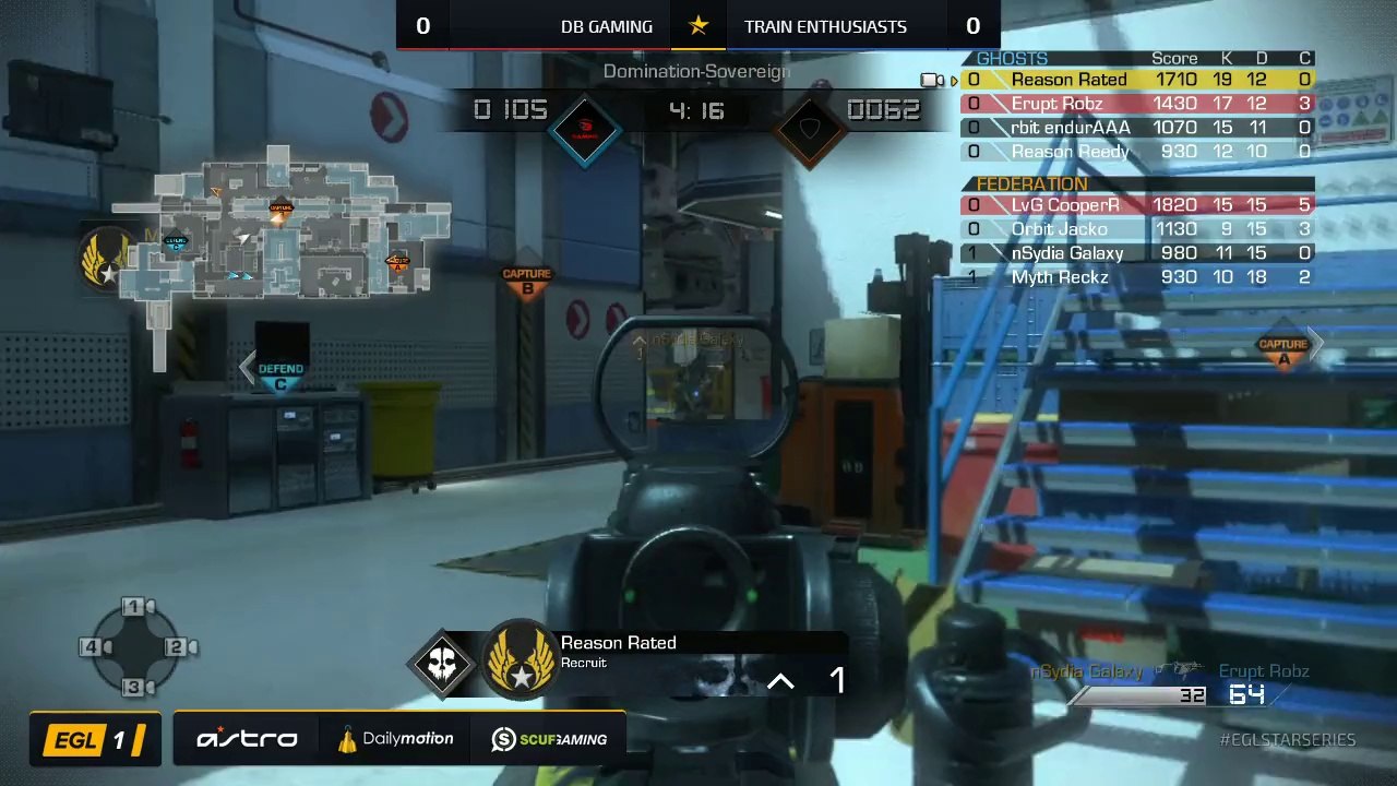 EGL SS : DB vs Train Enthusiasts : Round 4 - Map 1