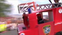 Red Bull Caisses à Savon 2014 : Passage des pompiers de Poissy