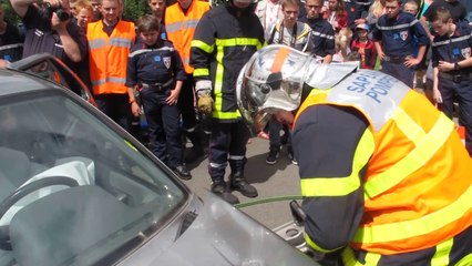Aubigny : exercice de secours routier