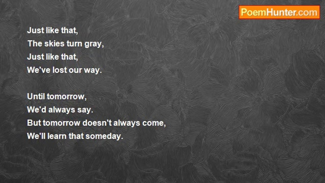 alisia bonnick - Someday...