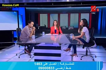 لقاء سامح حسين و ايتن عامر في برنامج مصر الان