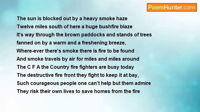 Francis Duggan - Fire Fighting Days