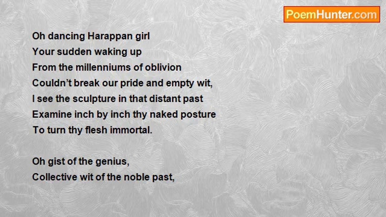 J thampi Jayasingh - Ode on the Dancing Girl