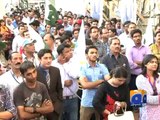 Geo Reports - 11 Jun 2014 - Azadi Street Protest