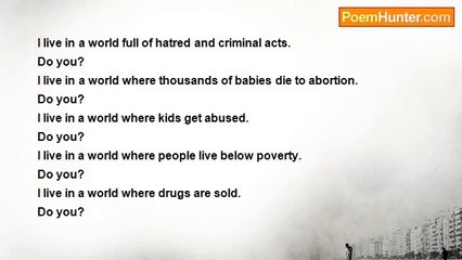 kelsey jarreau - What kind of world do you live in?