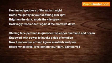 Mark Crane - Illuminated goddess of the night