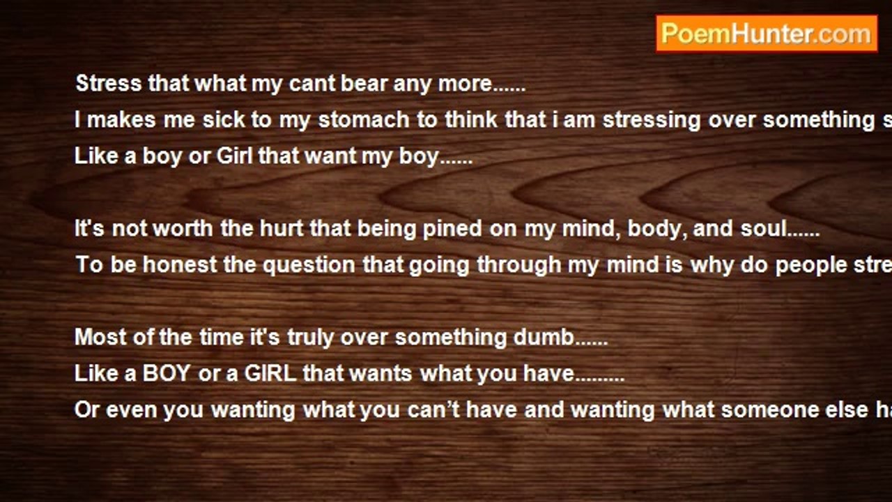 Hydia Hollins - Stress!