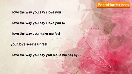 moriah puriefoy - I LOVE THE WAY.............