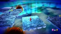 Super Mario Galaxy - Volcan de glace - Étoile 4 : Devance ton double au pays des glaces !