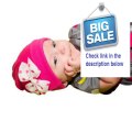 Best Deals 4' Pinwheel Bow Cotton Baby Hat Review