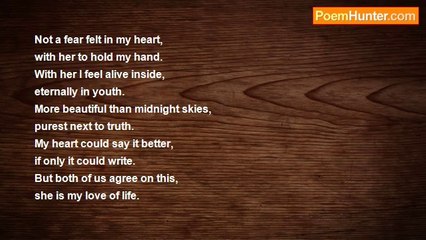 saint cynosure ( Ken Bennight ) - My Love of Life