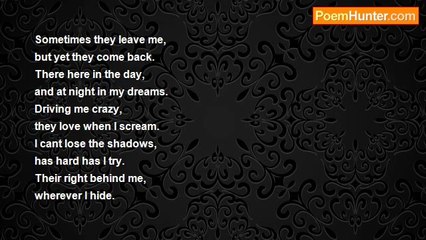 saint cynosure ( Ken Bennight ) - My Shadows Talk