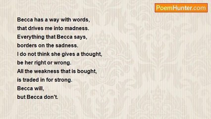 saint cynosure ( Ken Bennight ) - Becca