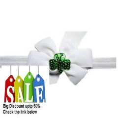 Best Deals St. Patrick's Day Shamrock Elastic Baby Headband Review
