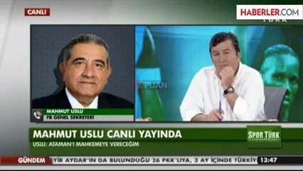 Mahmut Uslu'dan Ergin Ataman'a: Çok Meraklı İse Gösteririm