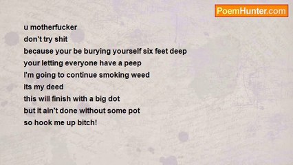 Kevin Hooper - Dissing any slut