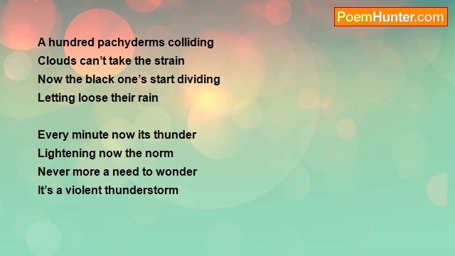 David Threadgold davidthreadgold.com - .4. Thunder and Lightening