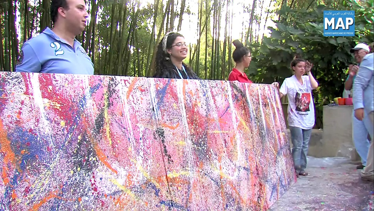 Ghita Khamlichi réussit la rencontre entre rythmes et couleurs