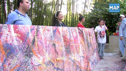 Ghita Khamlichi réussit la rencontre entre rythmes et couleurs