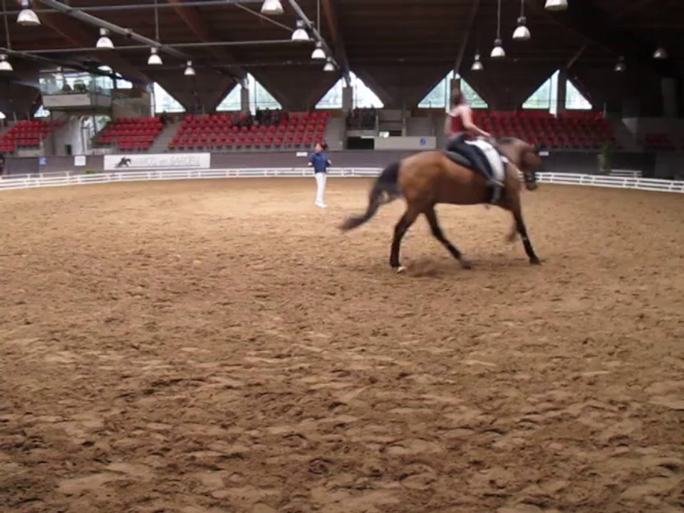 Manon Noël au concours de voltige de Marcq-en-Baroeul