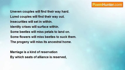 Rm.Shanmugam Chettiar. - Live-in relationship