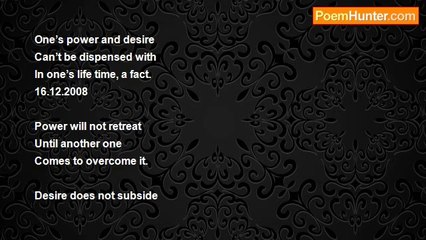 Rm.Shanmugam Chettiar. - Power and desire