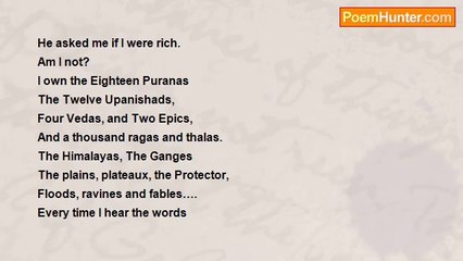 Krishnarasa Seshadri's Reflection: Am I Truly Rich? ✨