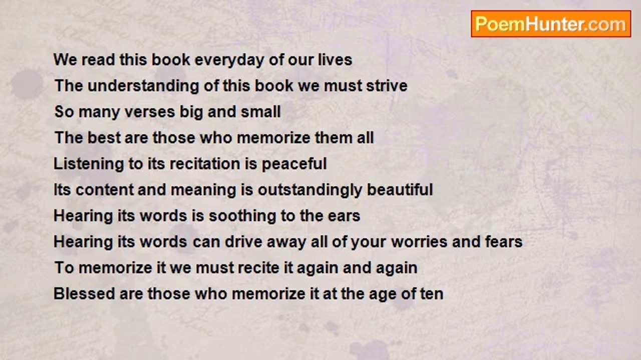 Anonymous User - Glorious Qur'an