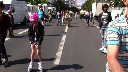 Ballade en vélo et rollers à la Plaine-Saint-Denis