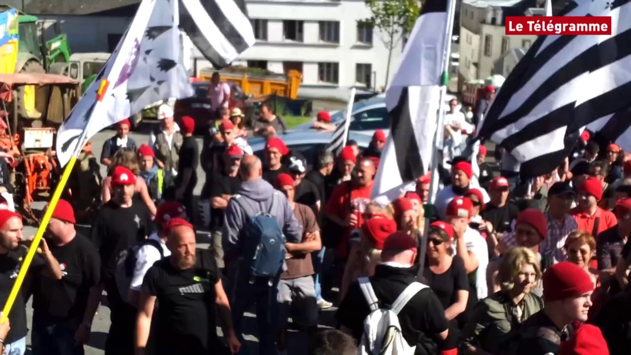 Morlaix. Les Bonnets rouges reçus par le sous-préfet